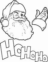 Santa Coloring Claus Cartoon Pages Secret Drawing Christmas Getcolorings Slips Getdrawings Print Color sketch template