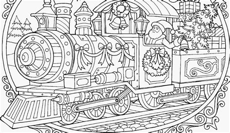 printable polar express train coloring pages tripafethna