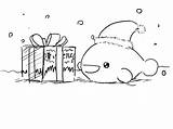 Fish Christmas Deviantart sketch template