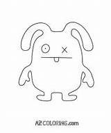 Coloring Ugly Pages Dolls Related sketch template