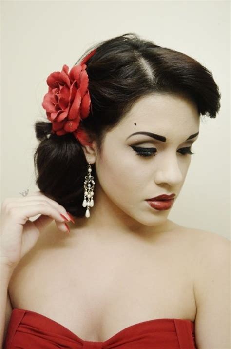 Gorgeous Makeup Via Tumblr Mexican Hairstyles Spanish