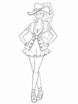 Nami Dibujos Pieza Chibi Genial sketch template