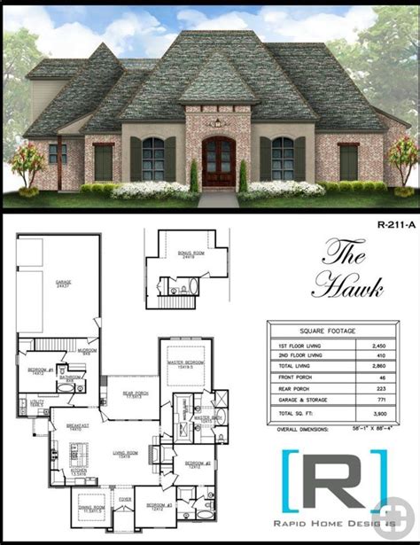 pin  jarod  house plans french house plans french country house plans  level house plans