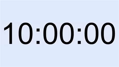 hour timer youtube