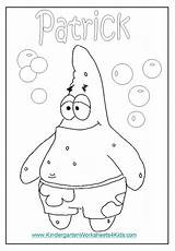 Spongebob Sponge Squidward Squarepants sketch template