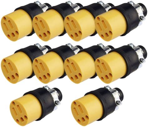 black duck brand female extension cord replacement electrical plug ends  pack walmartcom