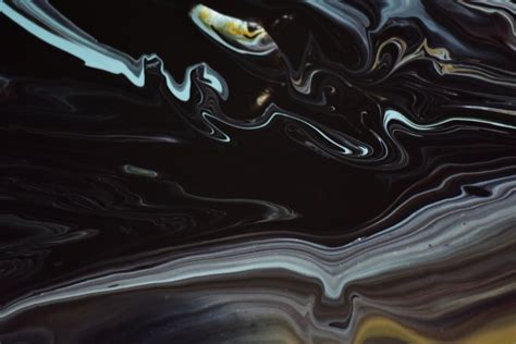 black abstract painting  stock photo