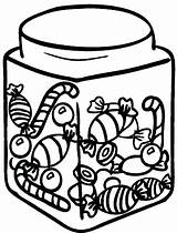 Jar Candy Cotton Bar Cookie Drawing Coloring Pages Chocolate Clipartmag Getdrawings Color sketch template