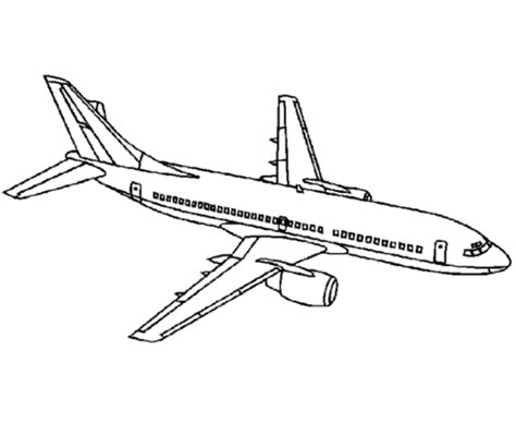 airline aircraft drawings amd coloring sheets boeing