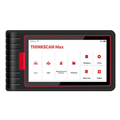 thinkscan max car diagnostic scanner tool full system 28 resets ecu