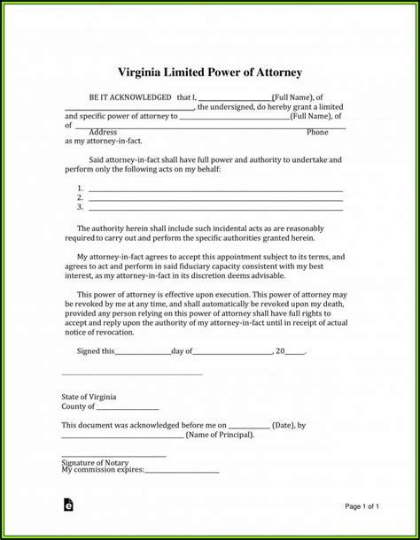 printable medical power  attorney form texas form resume examples