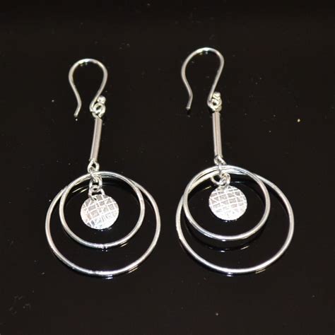 lange zilveren oorbellen gratis verzending  nederland wwwdczilverjuweliernl jewellry