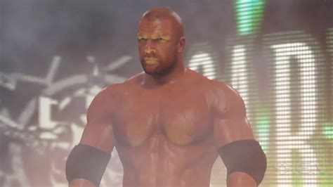 wwe 2k15 gameplay trailer first look at sting triple h and daniel