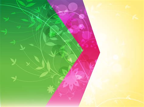 split color floral background vector art graphics freevectorcom