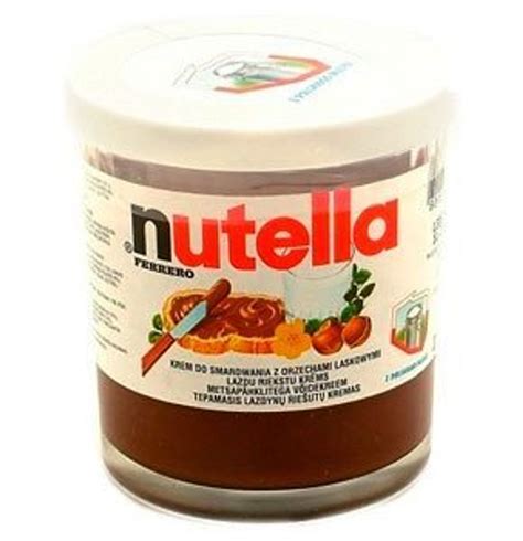 nutella hazelnut spread  glass jar european import  real nutella bonus nutella cake
