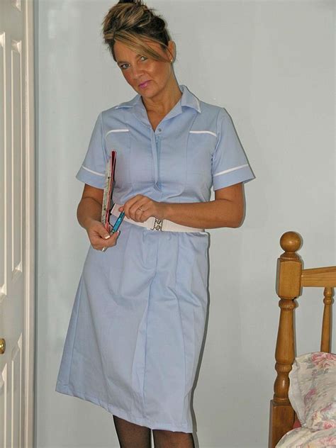 Pin By Mauro Santana On A Moda Nurse Dress Uniform Nursing Dress