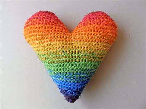 knitted heart shaped throw pillow handmade  order custom