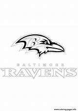 Ravens Baltimore Raven sketch template