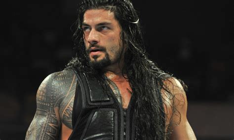 wwe superstar roman reigns reflects  signing day path  football  wrestling usa today