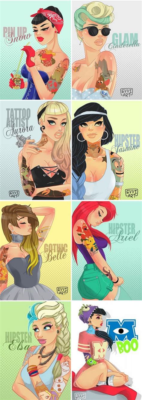 these hipster disney princesses also happen to be total