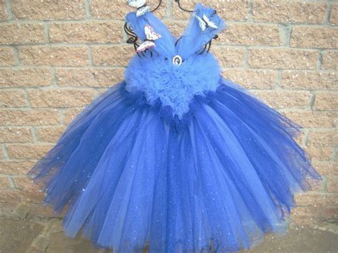blue glittered tutu dress blue tutu dress flower girl gown