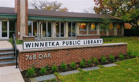 winnetka northfield library district joins wilmette glencoe  closing