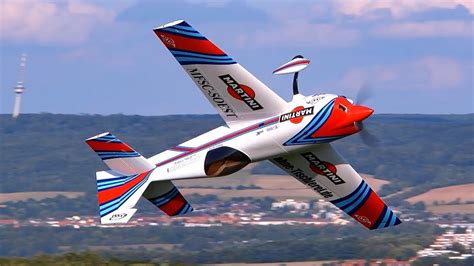 extra  sc big rc model plane nice  aerobatics flight   mega rc airshow goettingen
