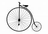 Bicycle Old Coloring Pages sketch template
