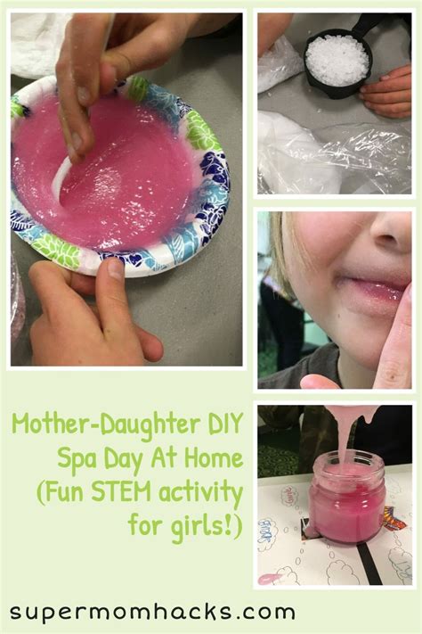 mother daughter spa day  diy spa products   diy spa day