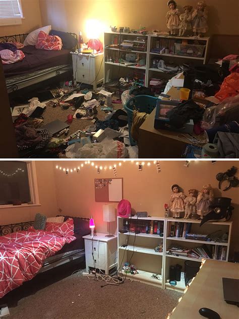 28 Bedroom Photos Of People Who Suffer From Depression Before And After
