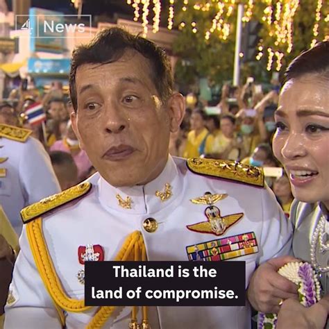 Thai King Thailand Land Of Compromise Amid Huge Political Protests