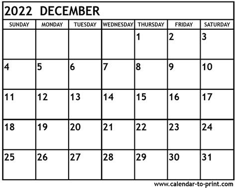 calendar printable blank december calendar  images