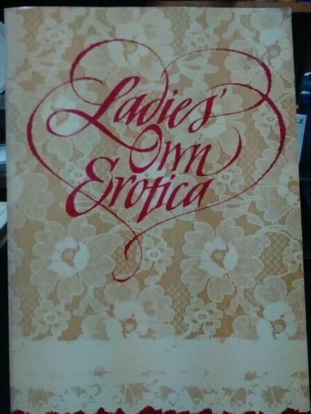 Ladies Own Erotica Book By Kensington Ladies Erotica And Kensington