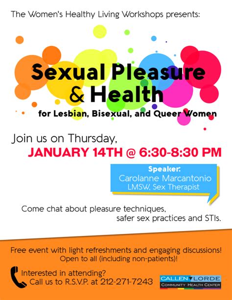 women s healthy living presents sexual pleasure and health