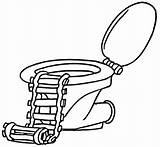 Toilette Strickleiter Ausmalbilder Ausmalbild Kostenlos Ausdrucken sketch template