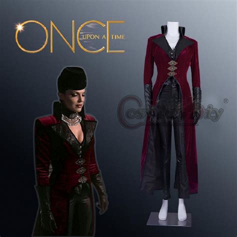 Buy Cosplaydiy Once Upon A Time Evil Queen Regina Red