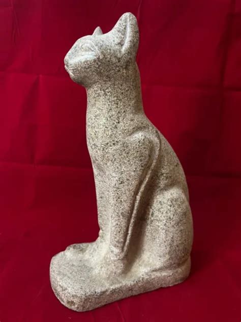 Ancient Egyptian Antiquities Egyptian Goddess Bastet Cat Xl14 7 Inch