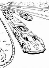 Race Cars Coloring Pages Printable Kids sketch template