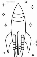 Rocket Coloring Pages Ship Ships Printable Kids sketch template