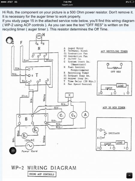 wiring diagram  whitfield pellet stove wiring diagram