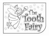 Fairy Tooth Pages Colouring Coloring Ichild Visit Printable sketch template