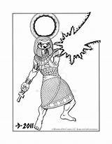 Ra God Sun Drawing Deviantart Getdrawings sketch template
