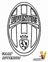 Juventus Coloring Logo Pages sketch template