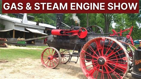gas steam engine show   historic charlton park youtube