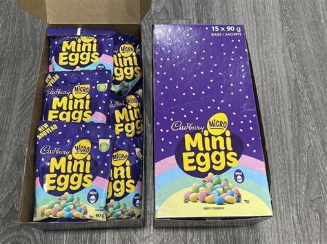 urban auctions  boxes  bags     cadbury micro mini eggs