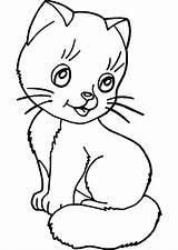 Disegni Facili Disegnare Animais Katzen Colorati Gatos Peppa Carini Artigo Dingue sketch template