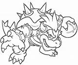 Bowsers Bowser sketch template