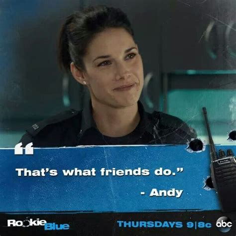 Andy And Sam Just Friends Rookie Blue Blue Tv Show