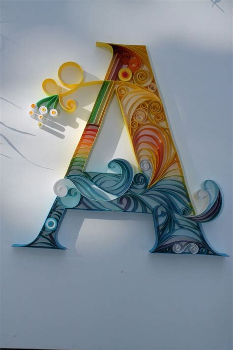 quilling letter  quilling letters quilled paper art quilling designs