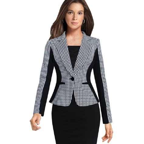 2018 Slim Office Work Blazer Feminino Ladies Jacket Blazer Women Suit